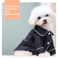 Vêtements pour animaux de compagnie doux nuisette chien pyjamas T-Shirt chiot vêtements chat vêtements confortable dormir chemise de nuit pour animaux de compagnie