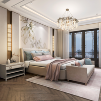 Service de design d'intérieur professionnel tout-en-un pour villas, conception personnalisée de décoration intérieure