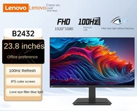 Nuevo Monitor para Juegos LED IPS Lec00 de 23.8 Pulgadas al por Mayor con Frecuencia de Actualización de 100Hz, Interfaz VGA para PC de Escritorio y Uso en Oficina