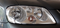 Couvercle de lentille en verre de phare transparent de pièces d'auto pour VW Touran 2004-2006
