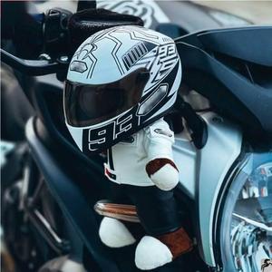 Populaire en gros personnalisé chat petit <span class=keywords><strong>chien</strong></span> Mini édition poupée moto ours drôle petit <span class=keywords><strong>casque</strong></span> <span class=keywords><strong>pour</strong></span> animaux de compagnie - Product Image 3