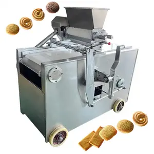 Automatic Biscuit Making Production Line Electric Cookie Maker Making Forming Machines