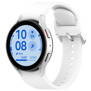 Nouveau <span class=keywords><strong>bracelet</strong></span> de <span class=keywords><strong>montre</strong></span> en silicone de 20 mm pour <span class=keywords><strong>Samsung</strong></span> <span class=keywords><strong>Galaxy</strong></span> <span class=keywords><strong>Watch</strong></span> 7 6 <span class=keywords><strong>5</strong></span> FE, <span class=keywords><strong>bracelet</strong></span> de <span class=keywords><strong>montre</strong></span> respirant, <span class=keywords><strong>bracelet</strong></span> 40/44 mm, connecteur officiel - Product Image 1