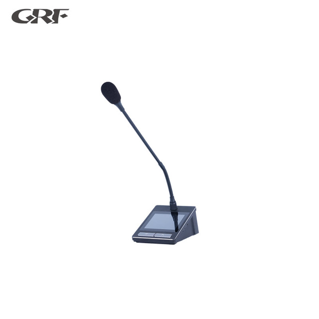 Professional Wired Conference Microphone with Long Gooseneck Camera Tracking, and EQ Control