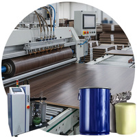 Colle de dispersion PUR en polyuréthane à base d'eau pour PVC MDF Presse Machine à plastifier sous vide pour le travail du bois Construction Liquide