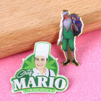 Impression offset + broche époxy insigne en métal imprimé haute définition personnalisé insigne en métal en gros insigne d'épingle personnalisé
