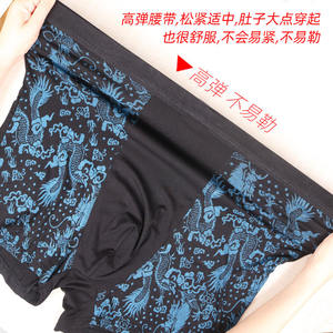 पुरुषों के ओवरसाइज Xxxxxxxl बॉक्सर संक्षिप्त शॉर्ट्स और वसा पुरुषों के लिए ठंडा शैली - Product Image 3