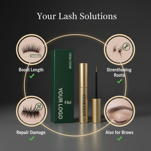 Óleo de Rícino Puro para Crescimento de Cílios, Testado Dermatologicamente, Faz os Cílios Mais Longos e Mais Grossos, Sérum para Alongamento de Cílios - Product Image 5