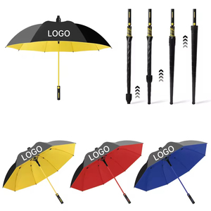 Parapluie Droit Personnalisé avec Logo, Coupe-Vent et Imperméable, pour Homme et Femme, Protection Solaire et Pluie, Parapluie de Golf avec Housse Étanche - Product Image 1