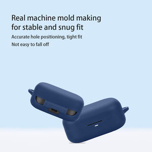 ฟรีตัวอย่างเคสหูฟังสำหรับ <span class=keywords><strong>B</strong></span> & <span class=keywords><strong>O</strong></span> BeoPlay Eleven ฝาครอบหูฟังไร้สายเคสซิลิโคนสำหรับ <span class=keywords><strong>airpods</strong></span> Pro - Product Image 2