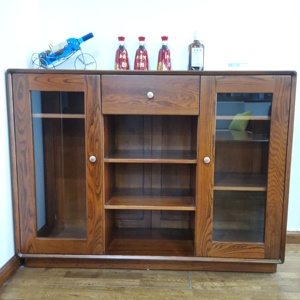 Luxury modern living room Multifunctional TV wood cabinet