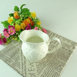 Fournisseur d'usine <span class=keywords><strong>SANBO</strong></span> STOCK – Vente rapide en gros de théières en céramique de porcelaine blanches, bon marché, en vrac, capacité 300 ml, écologiques - Product Image 6