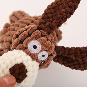 Jouet à mâcher pour chien en peluche écologique en silicate, avec corde et motif de dessin animé, vente en gros - Product Image 3