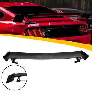 Daha iyi yeni tasarım ABS plastik karbon Fiber Vicrez GT500 stil arka Spoiler Ford Mustang 2015 için 2016 2017 2018 2019 2020 2021