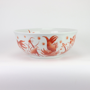 <span class=keywords><strong>อ่าง</strong></span>เซรามิกสไตล์เรโทรสีเเดงโกลด์สไตล์เรโทร<span class=keywords><strong>อ่าง</strong></span>ศิลปะรูป<span class=keywords><strong>ปลา</strong></span>สีแดง<span class=keywords><strong>อ่าง</strong></span>น้ำแบบ<span class=keywords><strong>กลม</strong></span>อ่างล้างหน้าท็อปห้องน้ำ - Product Image 5