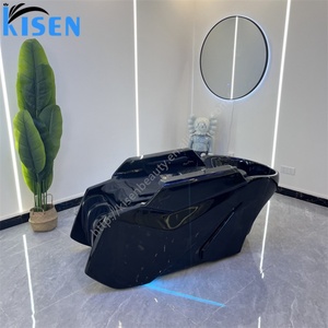 Kisen Nuevas Sillas de Champú Inteligentes de Lujo, Silla de Lavado de Cabello con Masaje Eléctrico y Spa Capilar, Máquina de Lavado de Cabello con Luz - Product Image 2