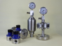 Vanne d'amortisseur d'impulsion de type air en acier inoxydable pour système de pulsation de pipeline de réduction
