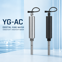 Capteur de conductivité d'eau pure en ligne 4-20 mA avec compensation de température RS485 Modbus-RTU