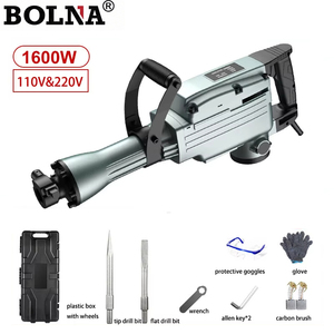 <span class=keywords><strong>Marteau</strong></span> démoliteur électrique sans balais <span class=keywords><strong>1600W</strong></span> haute performance pour la démolition de béton et le perçage de roche - Product Image 1