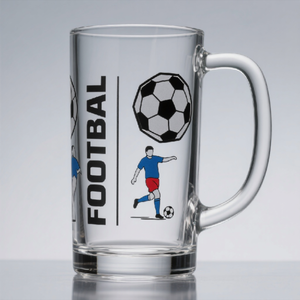 Recién llegado, fábrica de regalos de fútbol, venta al por mayor, creativo Wold Football Beer Glass Cup, juego de regalo para la Copa del Mundo - Product Image 2