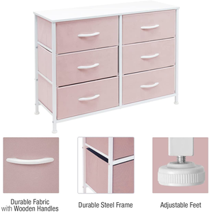 <span class=keywords><strong>Commode</strong></span> haute moderne en MDF brun avec <span class=keywords><strong>9</strong></span> <span class=keywords><strong>tiroirs</strong></span> pour la maison ou l'hôpital, chambre ou salon d'hôtel - Product Image 2