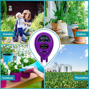 Fábrica Preço Por Atacado Três-em-Um Testador De Solo Sensor De Umidade Luz Valor Medidor De <span class=keywords><strong>pH</strong></span> Testador De Solo Livre De Bateria Testador De Solo - Product Image 3
