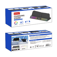 Contrôleur de charge PS5 RGB Led Psp Support de charge pour Ps Portal Charging Dock