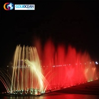 Air Mancur Terkendali AI untuk Dekorasi Luar Ruangan, Air Mancur Mengambang Menari yang Indah untuk Kolam Besar, Kolam Renang, Danau, Taman, Plaza