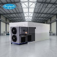 Voedselveilige roestvrijstalen warmtepomp industriële droger dehydrator droogmachine energiebesparend automatisch fruit groenten