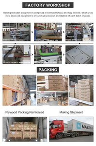 Balom thiết kế mới Tùy chỉnh màu xám màu chất lượng cao tủ bếp thiết kế cho nội thất gia đình hiện đại tủ bếp - Product Image 5