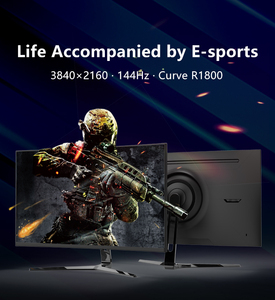 Moniteur d'écran de jeu LED incurvé FHD 32 pouces à synchronisation libre <span class=keywords><strong>144Hz</strong></span> 2ms Wide Screen <span class=keywords><strong>2K</strong></span> Resolution 75Hz 60Hz 165Hz Refresh LCD Monitor - Product Image 3