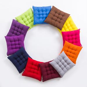 <span class=keywords><strong>Coussin</strong></span> de siège 40*40cm avec attaches pour usage intérieur/extérieur, logo personnalisé, <span class=keywords><strong>coussin</strong></span> carré en coton pour bureau et maison - Product Image 1
