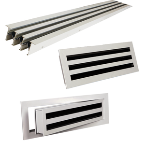Air Conditioning Slot <strong>Diffuser</strong> Aluminum <strong>Linear</strong> Slot <strong>Diffuser</strong> for HVAC System - Product Image 1