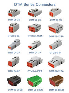 Conector automotriz <span class=keywords><strong>DT</strong></span> Series 2, 3, 4, 6, 8, 12 Pines, resistente al agua, macho y hembra, Kit de conector <span class=keywords><strong>DT</strong></span>, gran oferta - Product Image 5