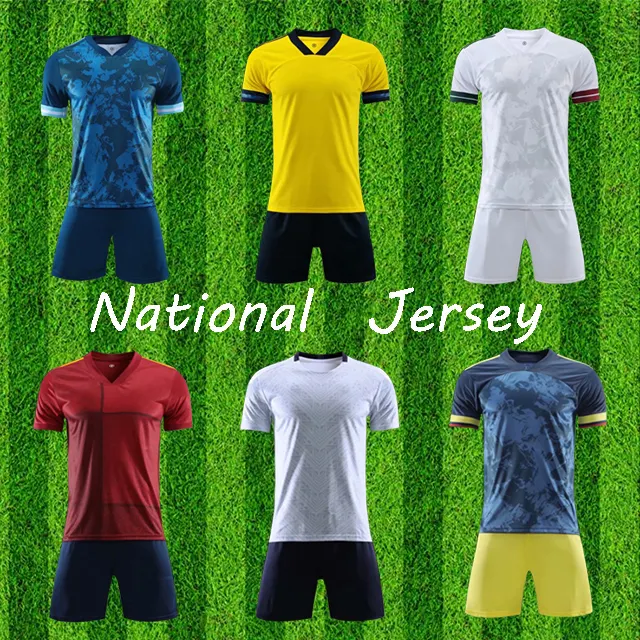 Maillot de Football de Sports de plein air pour hommes, l'équipe nationale d'origine, collection