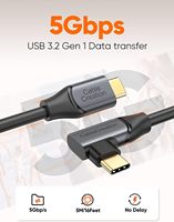CableCreation Cable VR Link Tipo-C de 16 Pies, 5 Gbps de Alta Velocidad, Ligero, Compatible con Meta Quest 3S/3/2 Pro, Pico 4, PC, Cable para Juegos de Realidad Virtual