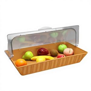 Cajas de Exhibición Transparentes con Tapa Abatible para Pan y Pastelería, Cestas Antipolvo, Cajas de Exhibición Cuidadosamente Seleccionadas para Productos de Panadería - Product Image 1