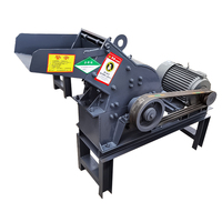 Concasseur à marteaux diesel mobile 600*400, concasseur spécial pour déchets de construction, pour charbon, calcaire, sel, argile, briques et roches