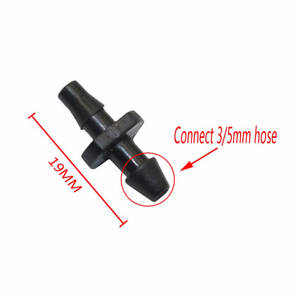 1000 pièces de raccords à <span class=keywords><strong>double</strong></span> barbelure pour <span class=keywords><strong>tuyau</strong></span> d'<span class=keywords><strong>arrosage</strong></span> de jardin, 1/8 pouce, connecteur rapide à 2 voies, raccords de <span class=keywords><strong>tuyau</strong></span> à barbelure pour micro-irrigation - Product Image 2