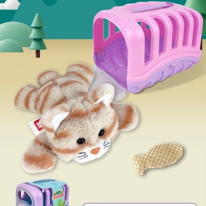 Ensemble de jouets et de transport <span class=keywords><strong>pour</strong></span> animaux de compagnie : Kit de voyage réaliste <span class=keywords><strong>pour</strong></span> chat et <span class=keywords><strong>chien</strong></span> avec <span class=keywords><strong>panier</strong></span> portable et accessoire poisson <span class=keywords><strong>pour</strong></span> jeu de rôle d'adoption d'animaux, vente en gros OEM - Product Image 4
