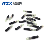 Microchip RFID RZX FDX-B 134.2KHz para Identificación Animal y Gestión de Bolsos de Cuero, Listo para Enviar