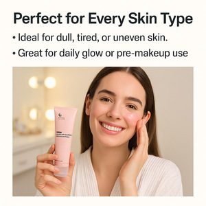 Mascarilla facial reafirmante con niacinamida, PDRN y cafeína rosa, mejorada por fábrica OEM/ODM - Product Image 3