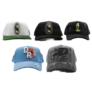 Cappellino da Baseball Sportivo di Lusso Best Seller con Ricamo Completo a Croce Corona Cristo San Giuda Taddeo per Design in Tessuto Scamosciato e Metallo - Product Image 2