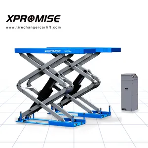 Customized manual emergency lowering small scissor lift car lift used on car work shop