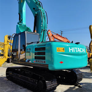 20ton ZX200-5A ฮิตาชิแบบดั้งเดิมของญี่ปุ่น200-3G zx200-6ก่อสร้างมือสอง EPA CE - Product Image 3