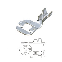 Connecteur automobile électrique AH417A-ZL6A/B/C borne à sertir de voiture automatique ST710805-2/ST710805-3