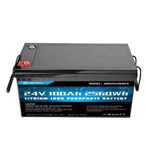 18650 <b>Battery</b> Solar Energy Storage Systems LCD Deep Cycle Lithium Ion <b>Battery</b> <b>24V</b> 100Ah 200Ah 300Ah AMX12-10000EF 18650 <b>Battery</b> - Product Image 2
