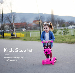 Scooter à 3 roues <span class=keywords><strong>pour</strong></span> enfants de 3 à 8 ans, roues lumineuses clignotantes à LED, conception légère et pliable, fonction de sécurité de démarrage électrique - Product Image 6
