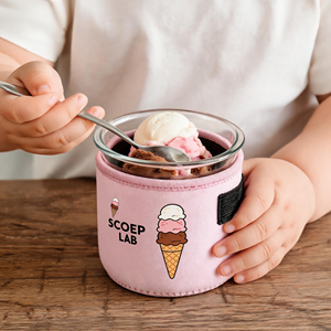 Funda Aislante para Contenedor de Helado de 24oz, Bolsa Reutilizable para Congelador, para Postres Congelados Caseros, Gelato, Ecológica, de Neopreno, para Regalo - Product Image 1