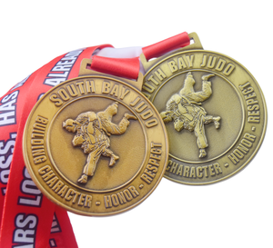 Fabricant personnalisé plaqué or 3D UV Grandmaster Herbie Thompson Arts martiaux karaté <span class=keywords><strong>judo</strong></span> médaille en métal pour les sports de combat - Product Image 4